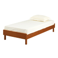 PLANX BED Single ANTON brown