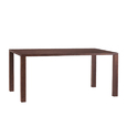 MARGOT SQUARE DINING TABLE 16 Walnut