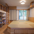 子供の遊び場＋小上がり＋寝室