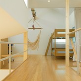 シュロのある家