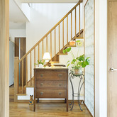 ガラスブロックの家