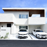 6間間口南向きを活かした 空を切り取る軒の家