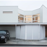 八角形の中庭を内包した住宅