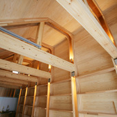 空間のアクセントとなるライティング