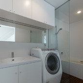 梅が丘の家　洗面室