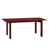 ATINO LEGER DINING TABLE 18 Walnut Natural