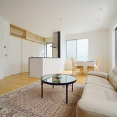 家族の顔が見える広々LDK