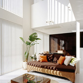 開放的なゆったりリビング