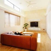 ハイサイトライトで明るいリビング