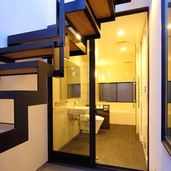 リゾートホテルのような浴室スペース