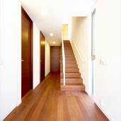 広々とした玄関