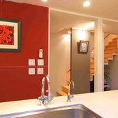 キッチンの掲示板