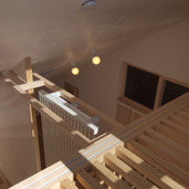 スノコを使ったロフトのスペース