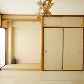 照明で個性を持たせた和室