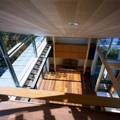 リビング吹抜け見下ろし