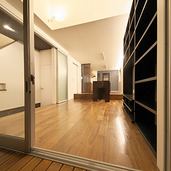 ウッドできからLDKを眺める