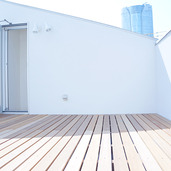 色々使えるウッドテラス