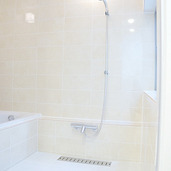 清潔感があるバスルーム