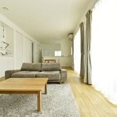 南側に面するLDK