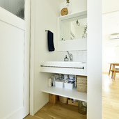 こんなとこにも造作洗面