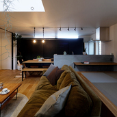 素材感をプラスした上質なインテリア