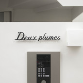 ロートアイアンのサイン