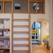 アーチ壁とヌック