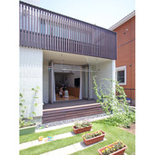 リビングのテラス