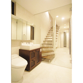 浴室と洗面室を「つなげる」