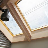 プライバシーを確保できるインナーバルコニー