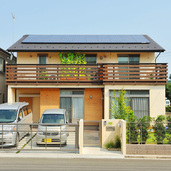 切り妻の屋根形状