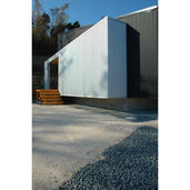 建物の構成を素材で表現する