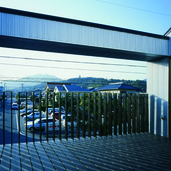 風景との連続感