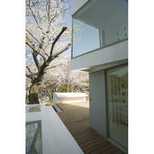 お花見に最適なウッドデッキ