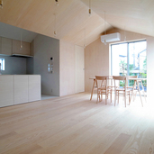 木のぬくもりを感じるLDK