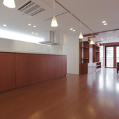 開放感のある明るいLDK