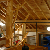 シンボルツリーの様なインパクトのある柱