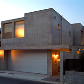 コンクリートのモダンな外観