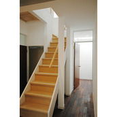 風通しのよい2階への階段