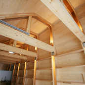 空間のアクセントとなるライティング