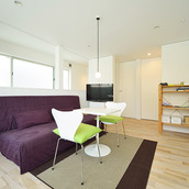 スタイリッシュなインテイリアが似合う多目的スペース