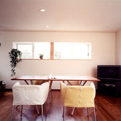 優しい雰囲気のナチュラルリビング