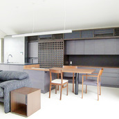 キッチンとダイニング