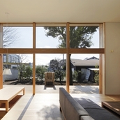 リビングダイニングとテラス