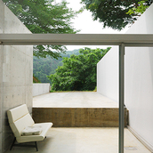 自然豊かなゲストルーム