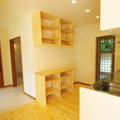 バリアフリー　洗面、トイレ、水廻り廊下は防水性のクッションフロア