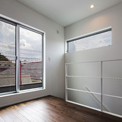 陽当たりのいい寝室