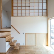 リビングから子供室を見る