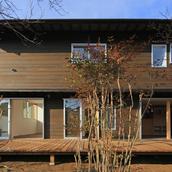 片瀬の家　デッキ