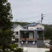 ちいさな別荘のような外観